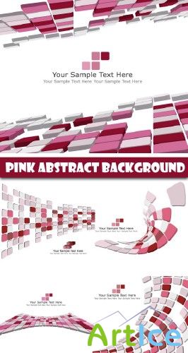 Pink abstract background |   