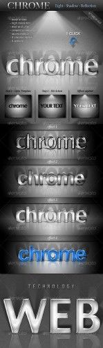 GraphicRiver - Chrome Light Shadow Reflection Actions |      