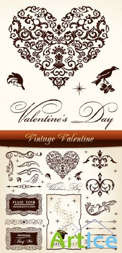 Vintage Valentine | Винтажные валентинки