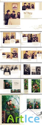 The Story Of Lovers - Photo Templates