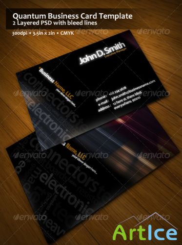 Quantum Business Card  - GraphicRiver