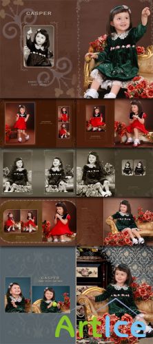 Children Photo Templates - Cute little elf