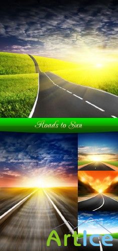 Shutterstock - Roads to Sun 5xJPGs |   