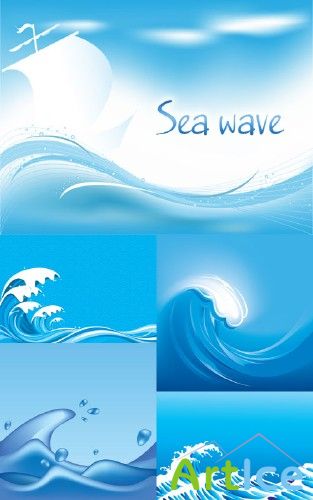Sea wave - Stock Vectors |   