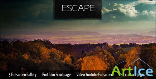 ThemeForest Escape Portfolio Gallery -Rip