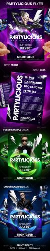 GraphicRiver - Partylicious Party Flyer