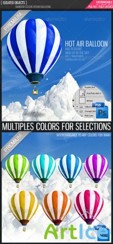 GraphicRiver - Hot Air Balloon Templates