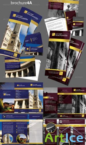 Brochure Set Series 4 - GraphicRiver