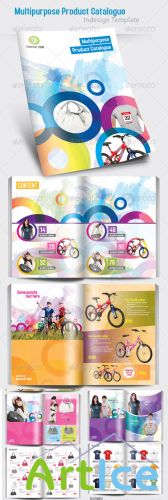 Multipurpose Product Catalogue Indesign Template - GraphicRiver