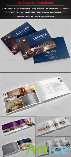 A5 Booklet / Catalogue - GraphicRiver