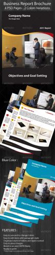 Business Brochure Report - GraphicRiver