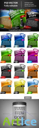 GraphicRiver - Web Elements  Colorful Banners