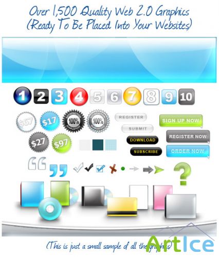 Web 2.0 Graphics Pack