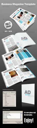GraphicRiver - Business Magazine Template