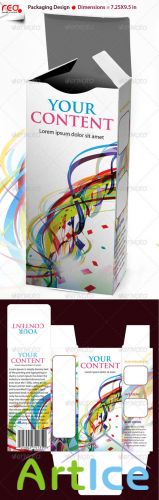 3D Box Template Design - GraphicRiver