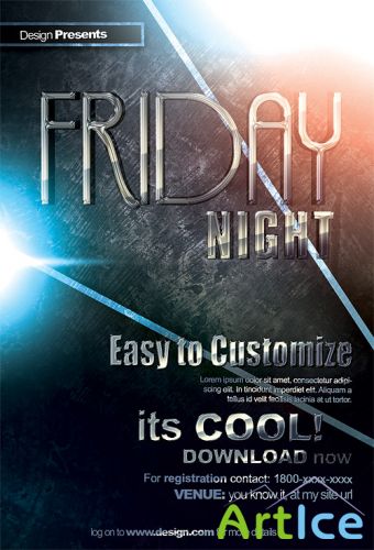 Friday Night Flyer/Poster Template