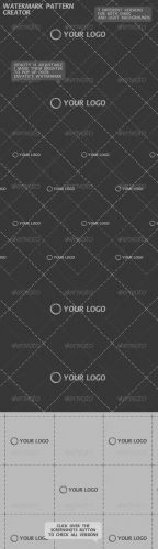 GraphicRiver - Watermark Pattern Creator RETAIL