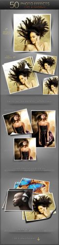 GraphicRiver - 50 Photo Effects - Curl & Shadows