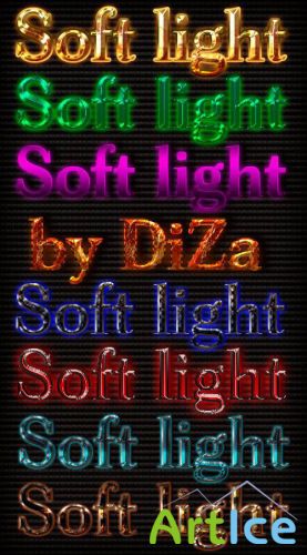Soft Light Styles for Photoshop