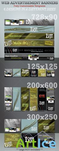 Web Advertisement Banner Templates - Megapack - GraphicRiver