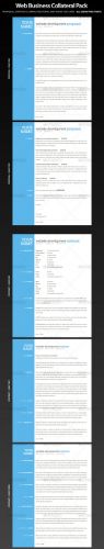 Web Business Collateral - Contract, Proposal - GraphicRiver