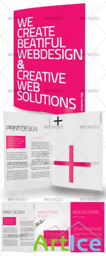Clean Tri Fold Brochure - GraphicRiver