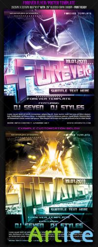 GraphicRiver - Forever Poster/Flyer Template