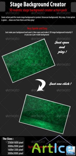GraphicRiver - 3D Stage Background Creator