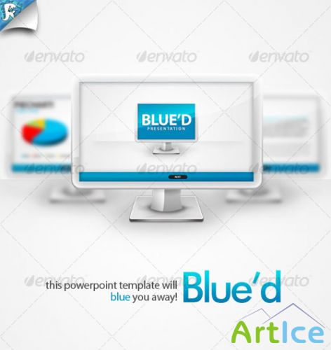 GraphicRiver - Blue'd Presentation - Blue you away