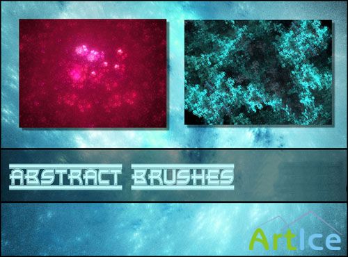 Colourful Abstract Brushes Pack for Photoshop