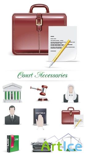 Court Accessories Vector |  