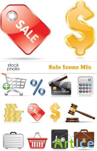 Vectors - Sale Icons Mix |  , 