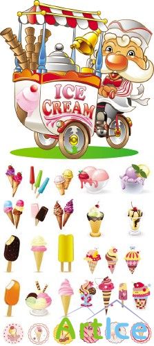 Ice Cream Vector |   