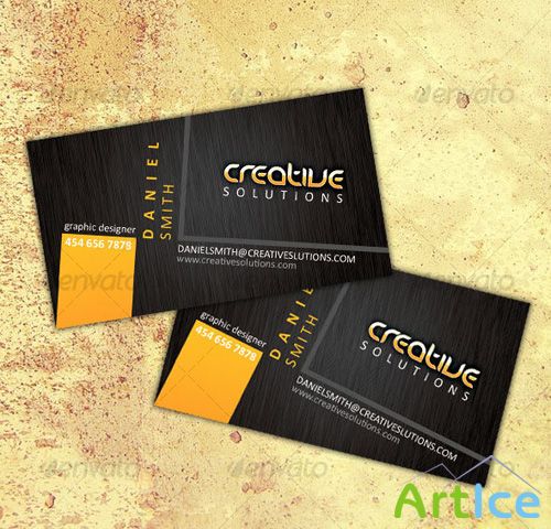 GraphicRiver  Modern business card