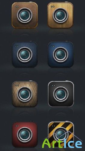 Cameras Icons Free PSD File | -