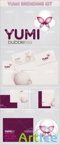 Yumi Branding Kit - Print Template