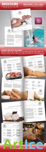 SPA Beauty Center Square Brochure - GraphicRiver