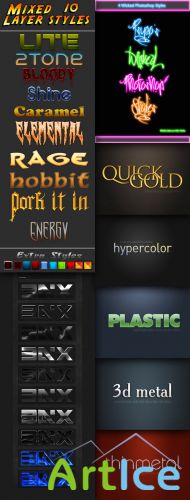Mix-styles for Photoshop