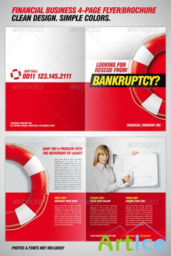 GraphicRiver - Bankruptcy Flyer / Financial Brochure Template