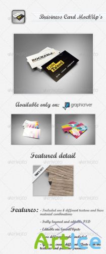 GraphicRiver - Business Card MockUp's