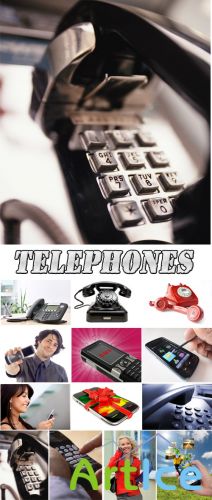 Telephones - Rastr Cliparts