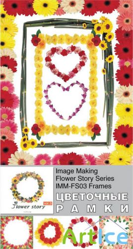 Image Making - Flower Story Series - IMM-FS03 Frames