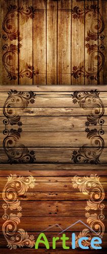 Wood Pattern Backgrounds #1