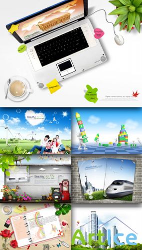 Collection source PSD Pack # 7
