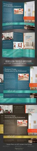 GraphicRiver - Rebellion Trifold Brochure - PSD Template