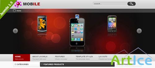 VTEM Mobile Template - Joomla 1.5