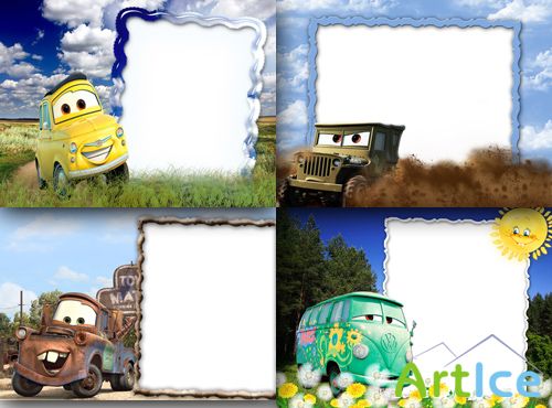 Photo Frame - Cars