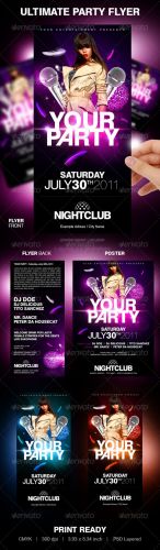 GraphicRiver - Ultimate Party Flyer