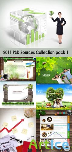 2011 PSD Sources Collection Pack 1