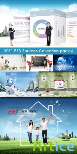 2011 PSD Sources Collection Pack 6
